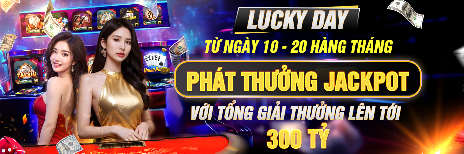 lucky day từ ngày 10-20 hàng tháng phát thưởng jackpot với tổng giải thưởng lên tới 300 tỷ