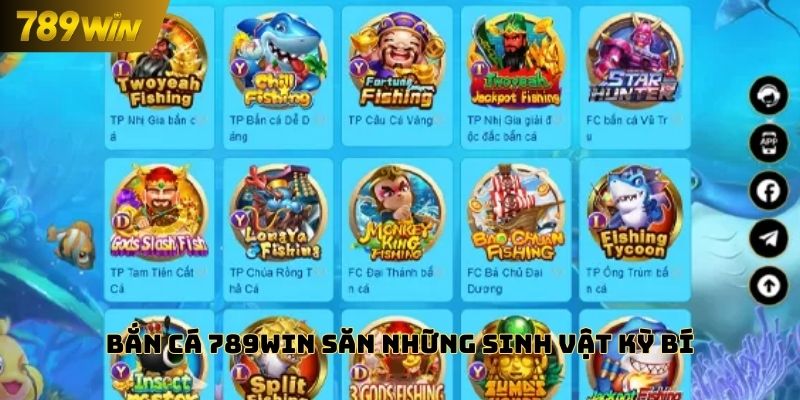 Bắn cá 789WIN săn những sinh vật kỳ bí của đại dương